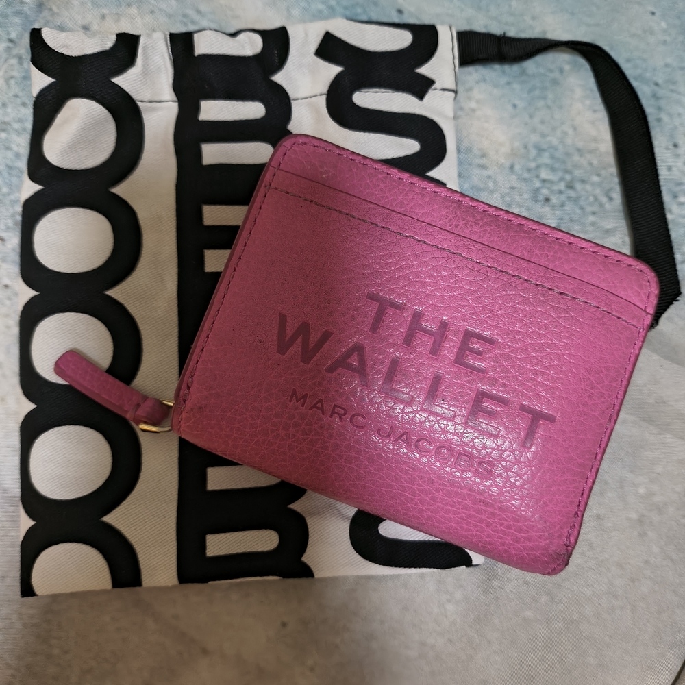Marc Jacobs Vibrant Pink Wallet